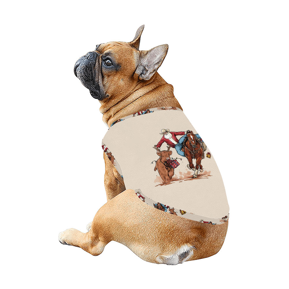Christmas Western Pajamas With Santa Cowboy Matching Family