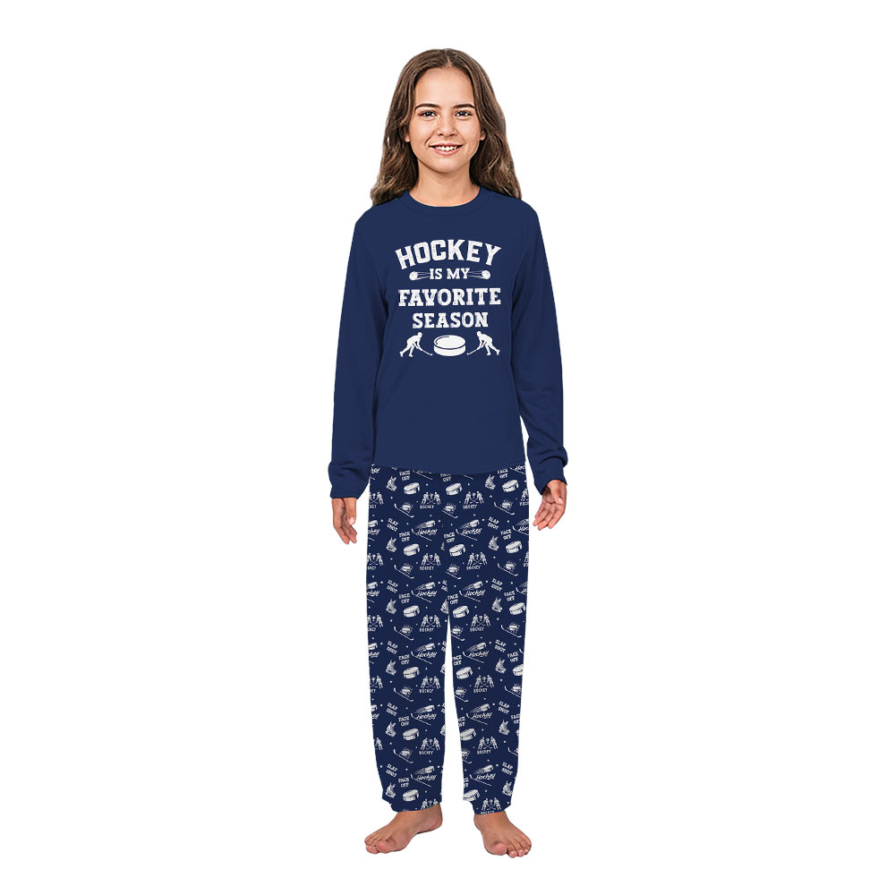 Hockey Is My Favorite Season Pajamas Matching Christmas Family Hockey Is My Favorite Season Pajamas Matching Christmas Family