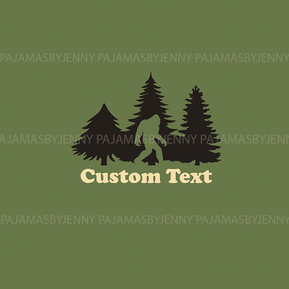 Bigfoot Customizable Christmas Pajamas For Family All Sizes Bigfoot Customizable Christmas Pajamas For Family All Sizes