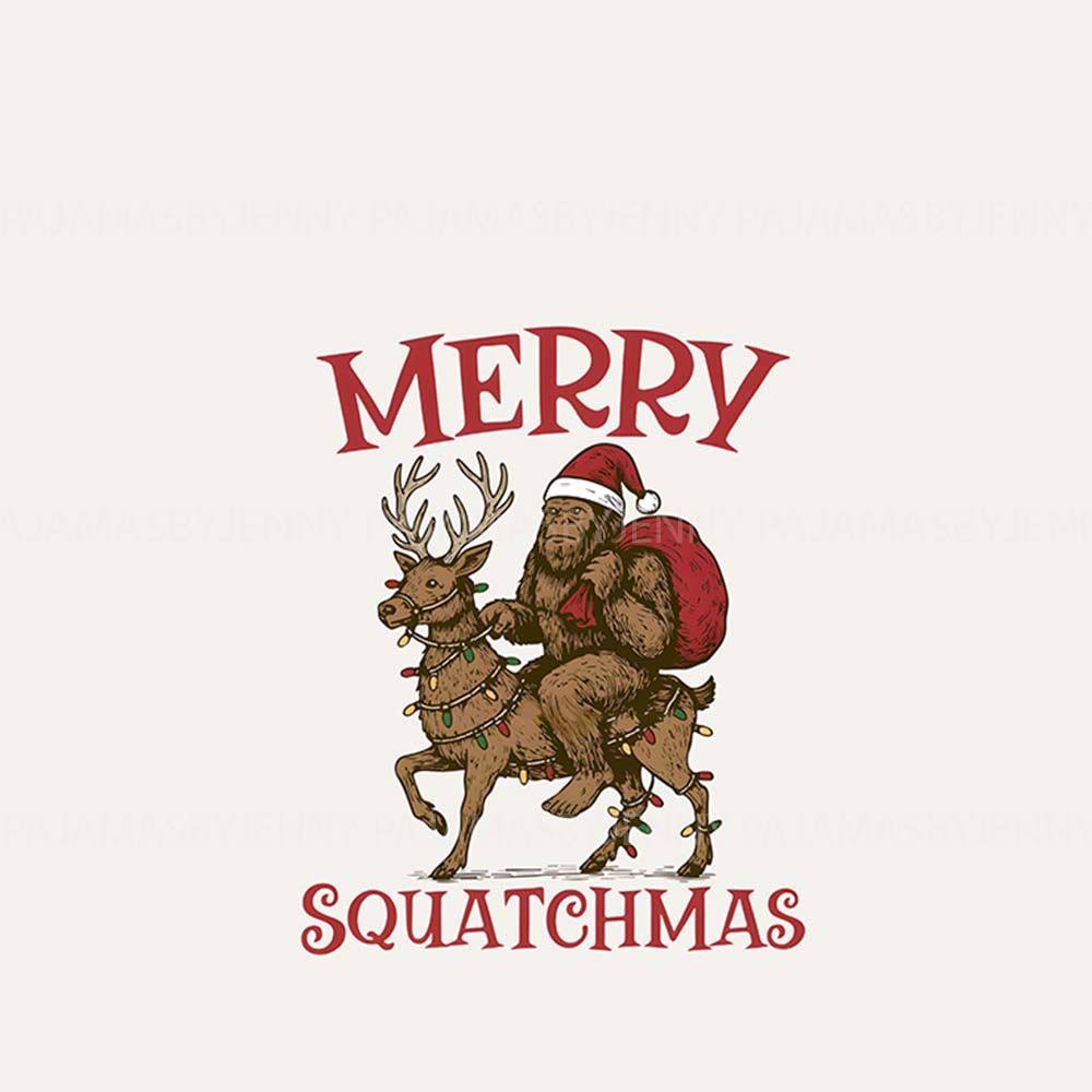 Comfy Matching Sasquatch Christmas Pajamas With Plus Size Comfy Matching Sasquatch Christmas Pajamas With Plus Size