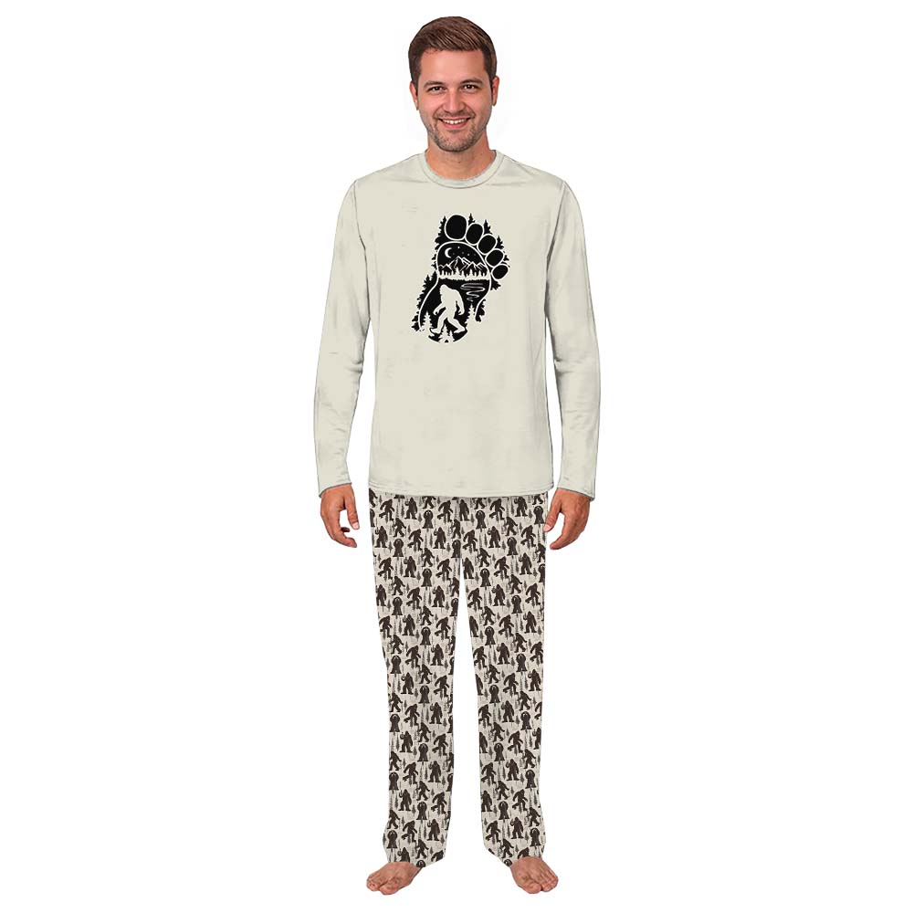 Soft Big Foot Long Sleeve Christmas Pajamas All Sizes