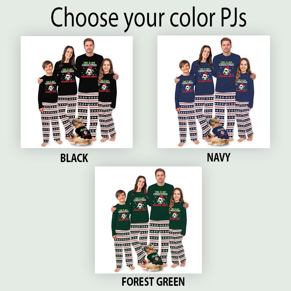 Festive This is My Christmas Soccer Pajama Shirt Family Holiday PJs Festive This is My Christmas Soccer Pajama Shirt Family Holiday PJs