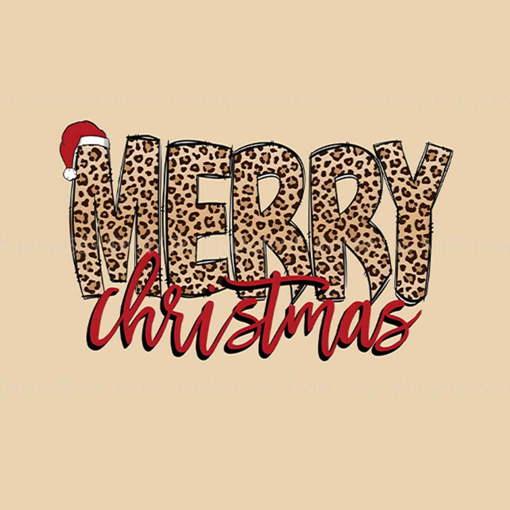 Leopard Print Christmas Pajamas For Family All Sizes Leopard Print Christmas Pajamas For Family All Sizes