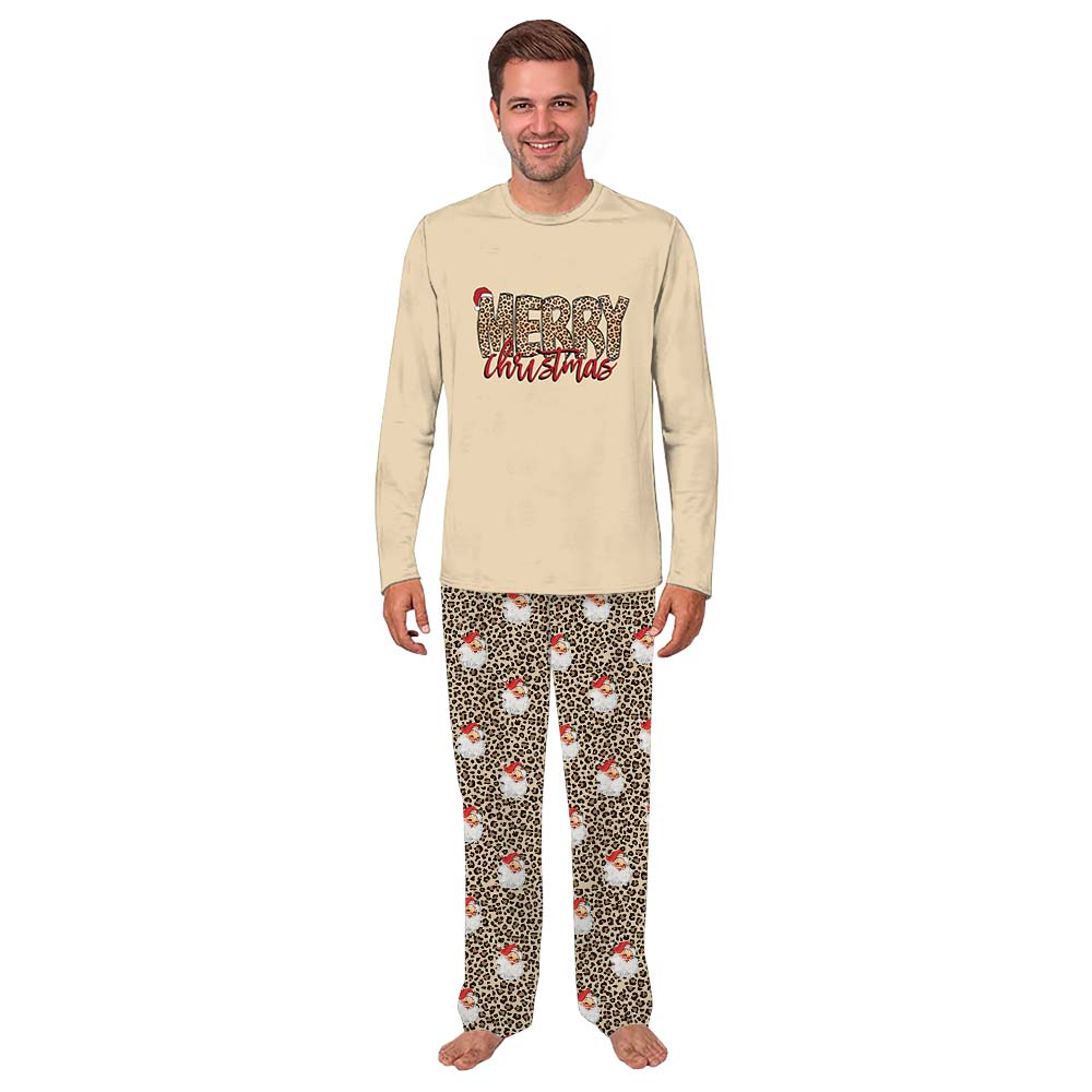 Leopard Print Christmas Pajamas For Family All Sizes Leopard Print Christmas Pajamas For Family All Sizes