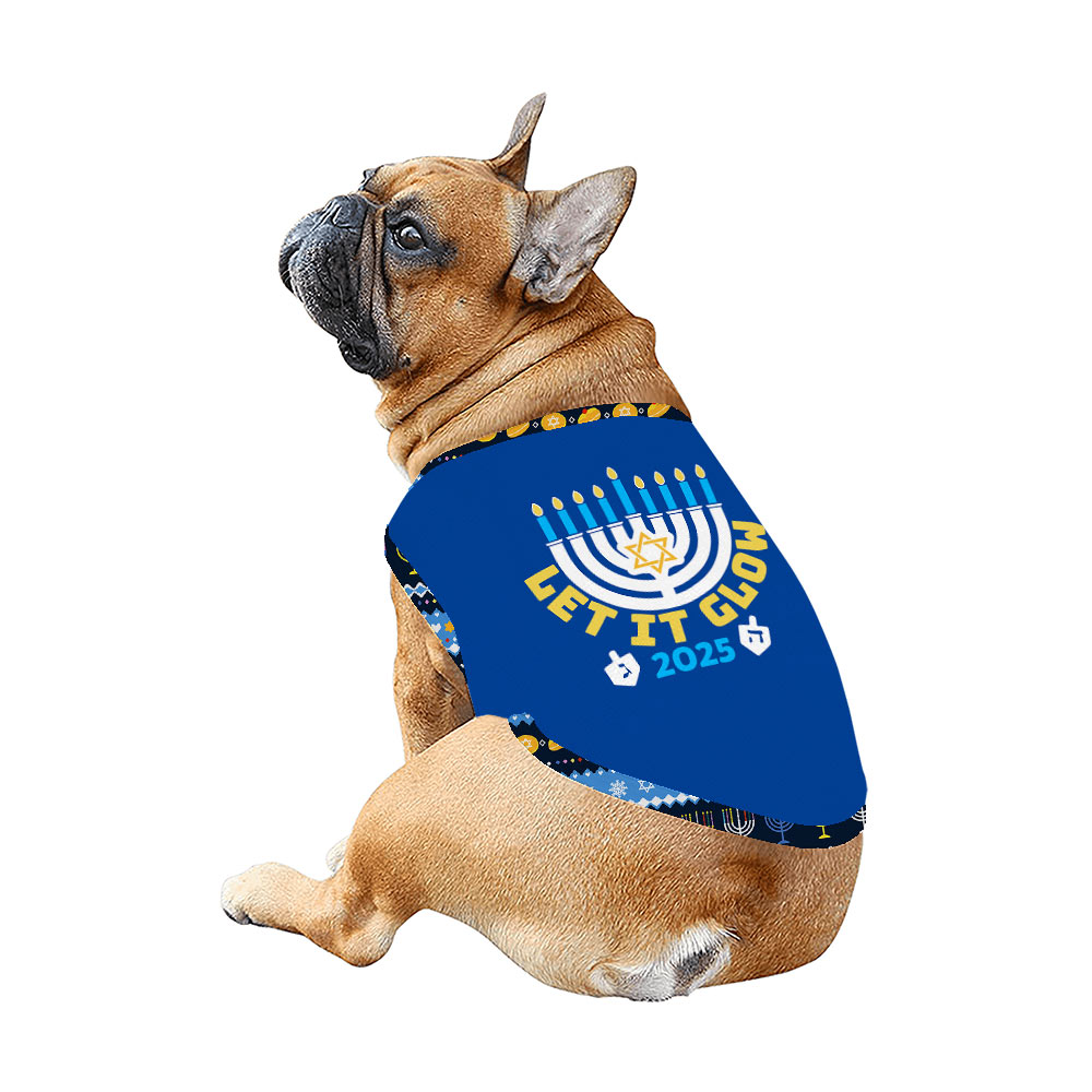 Hanukkah Let It Glow Christmas Pajamas Matching Family Hanukkah Let It Glow Christmas Pajamas Matching Family