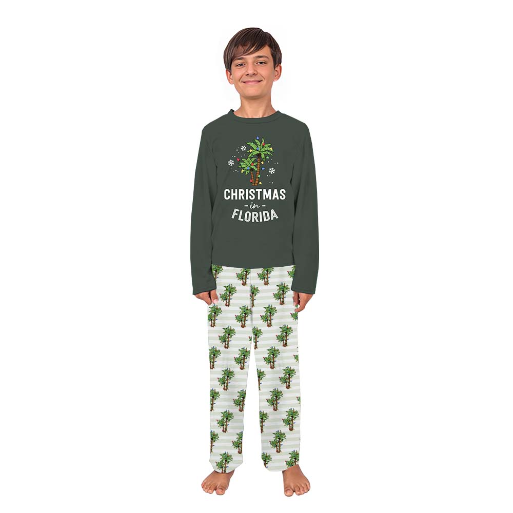 Florida Christmas Pajamas For Dogs And Family