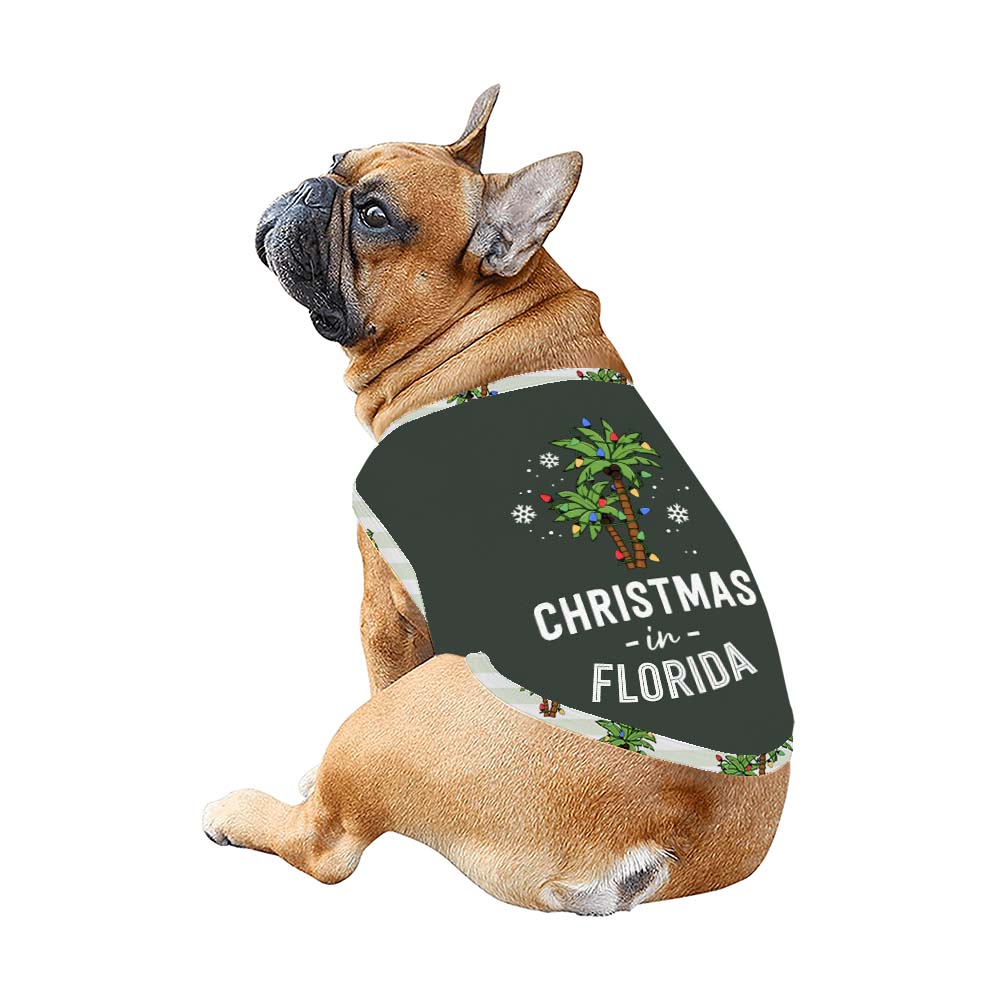 Florida Christmas Pajamas For Dogs And Family