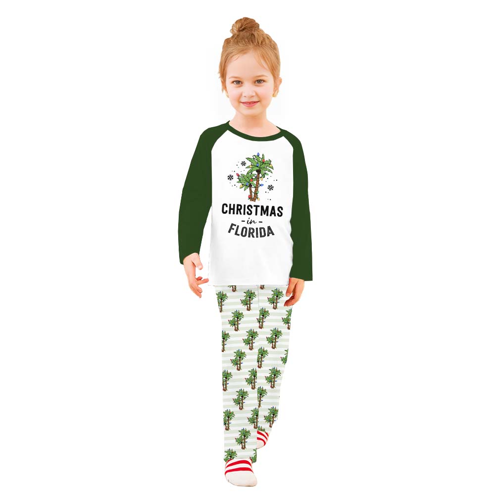 Palm Trees Christmas Pajamas For Florida With Plus Size Palm Trees Christmas Pajamas For Florida With Plus Size