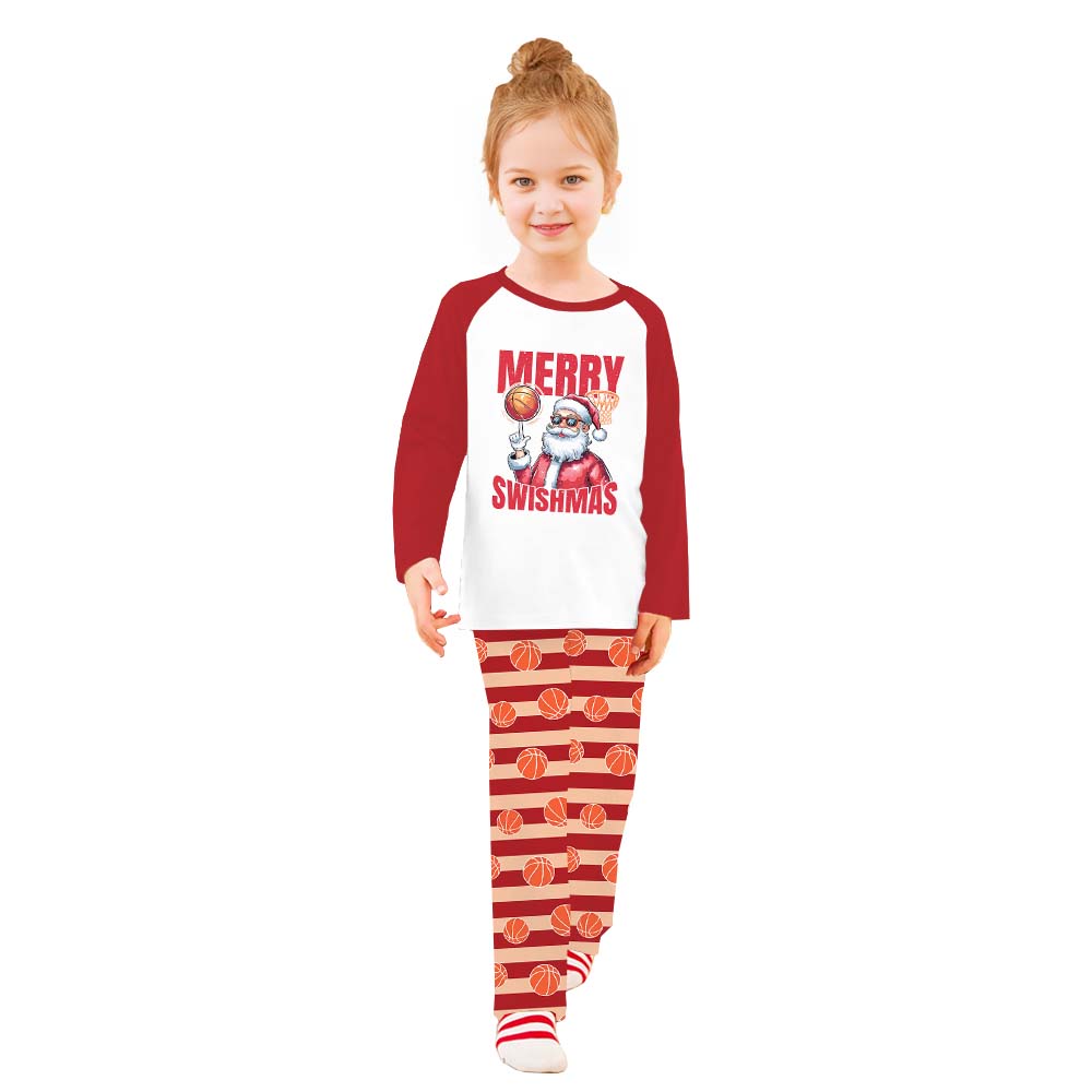Santa Basketball Christmas Pajamas Matching Dog With Plus Size Santa Basketball Christmas Pajamas Matching Dog With Plus Size