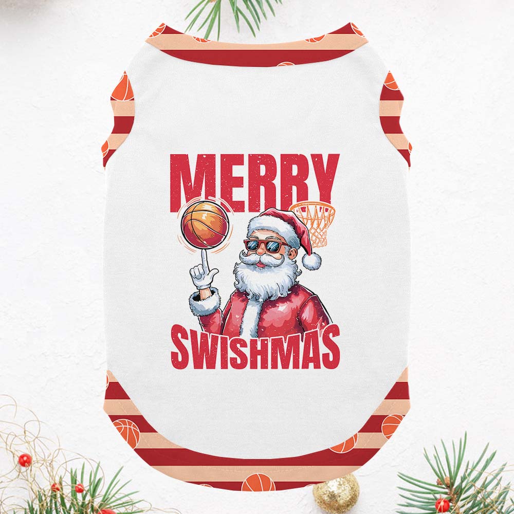 Santa Basketball Christmas Pajamas Matching Dog With Plus Size Santa Basketball Christmas Pajamas Matching Dog With Plus Size