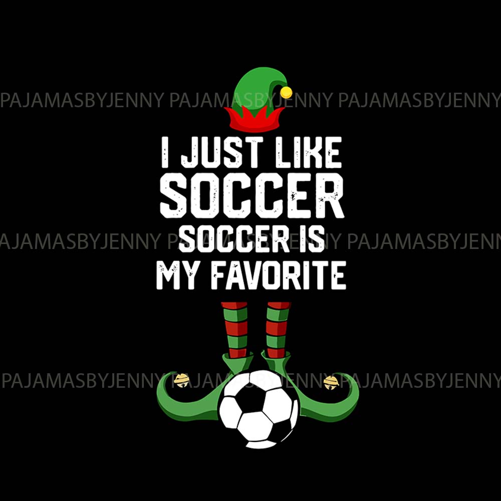Elf And Soccer Christmas Pajamas For The Whole Family With Plus Sizes