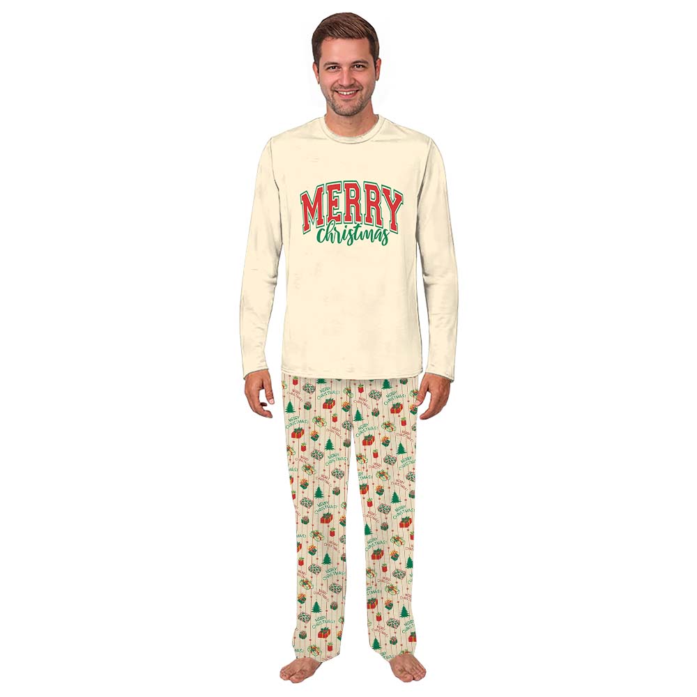 Merry Christmas Matching Pjs For Family And Dog