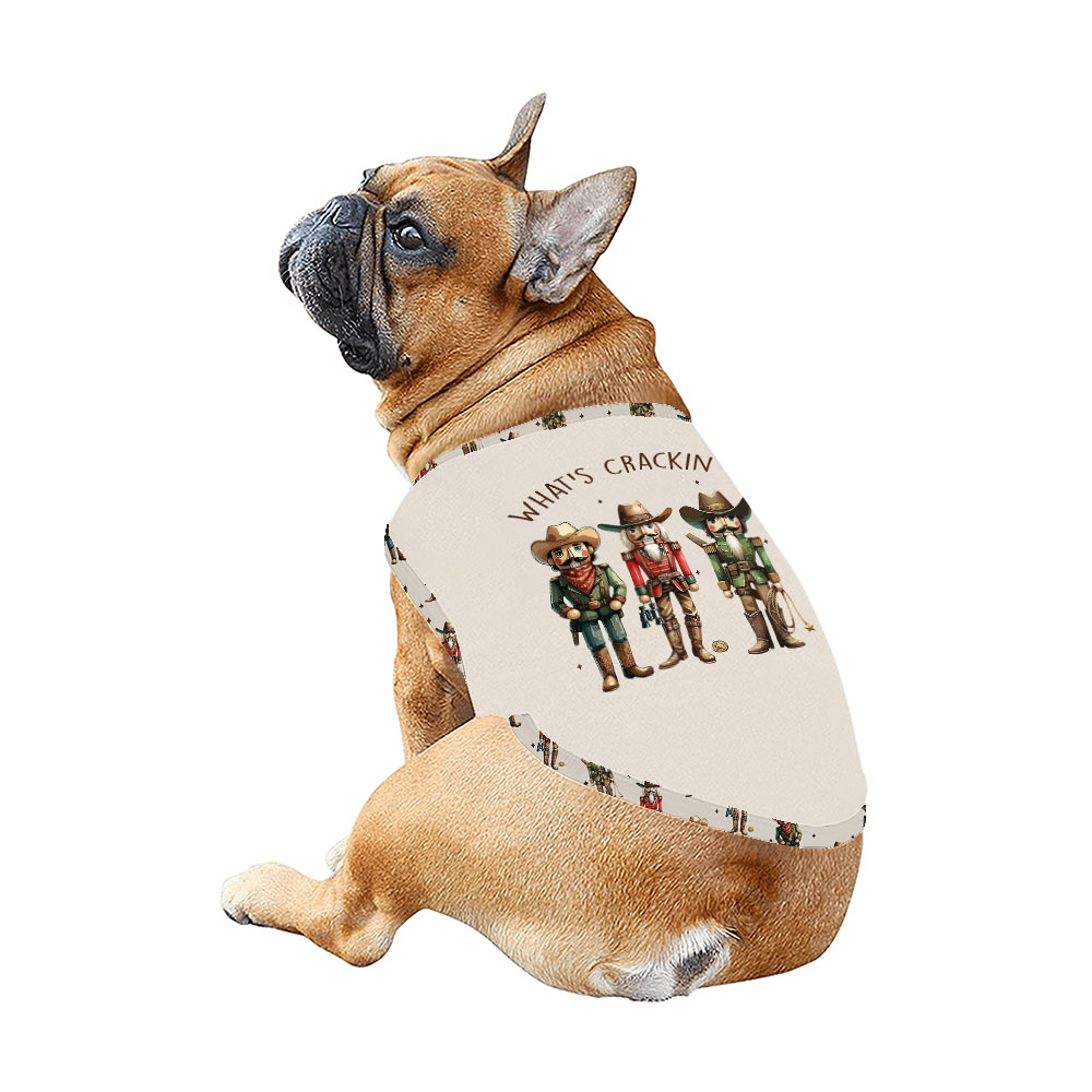 Cream Western Nutcracker Family Pajamas Matching Christmas