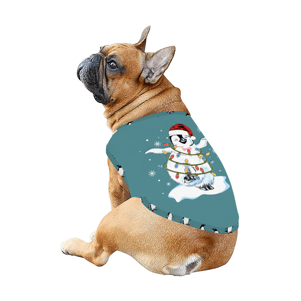 Cute Penguin Christmas Pajamas Matching Family and Dog