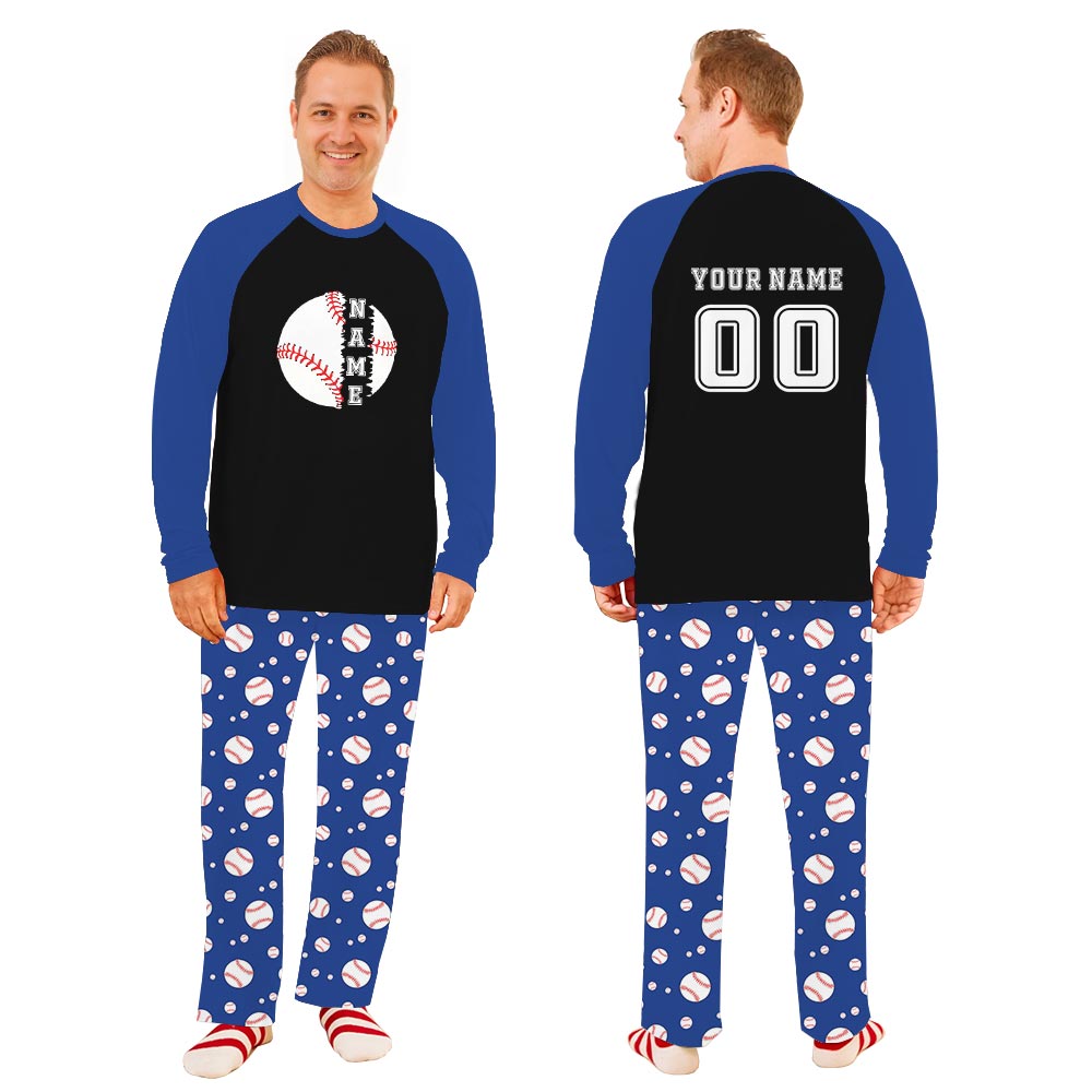 Festive Baseball Name Custom Matching Christmas Outfits Festive Baseball Name Custom Matching Christmas Outfits
