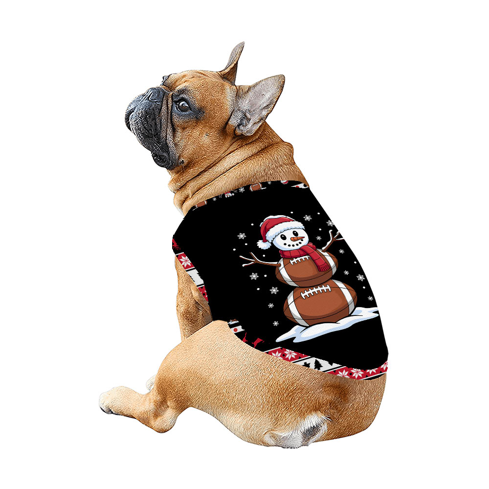 American Football Ugly Christmas Pajamas Matching Family and Dog American Football Ugly Christmas Pajamas Matching Family and Dog