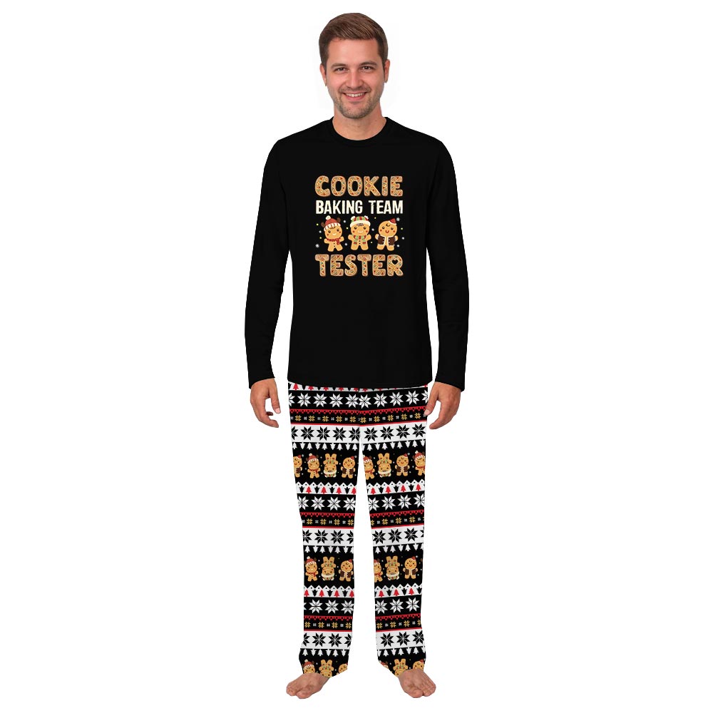 Funny Cooking Baking Gingerbread Tester Family Christmas Pajamas Funny Cooking Baking Gingerbread Tester Family Christmas Pajamas