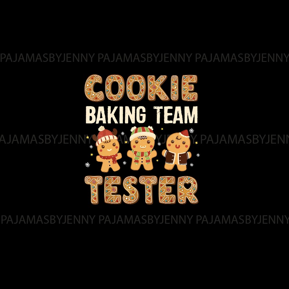 Funny Cooking Baking Gingerbread Tester Family Christmas Pajamas Funny Cooking Baking Gingerbread Tester Family Christmas Pajamas