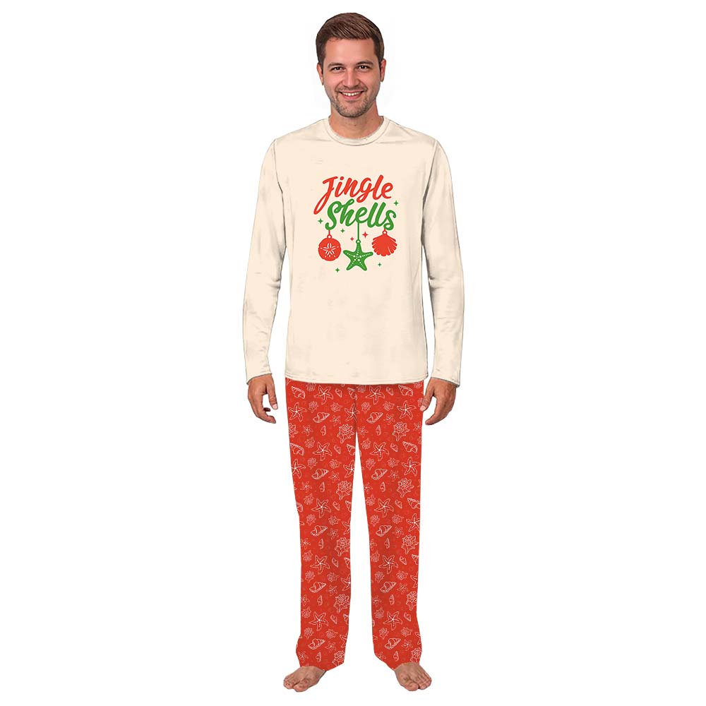 Jingle Bell Tropical Family Christmas Pajamas With Plus Sizes Jingle Bell Tropical Family Christmas Pajamas With Plus Sizes