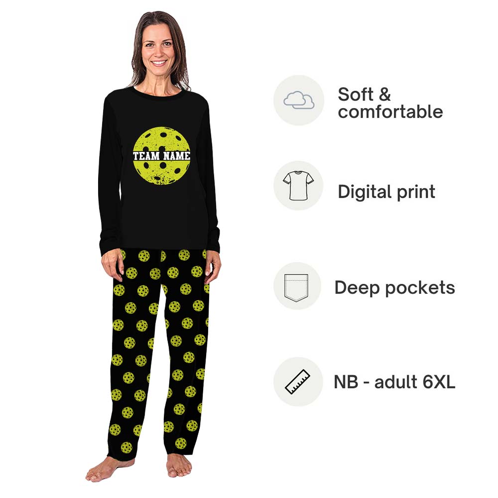 Custom Name Matching Pickleball Pajamas For Team All Sizes Custom Name Matching Pickleball Pajamas For Team All Sizes