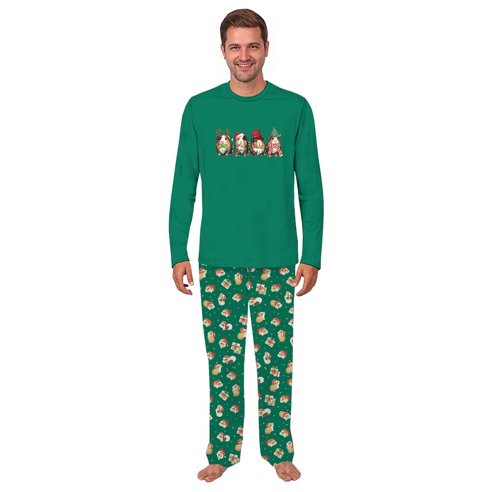 Christmas Guinea Pig Matching Family Jammies With Pockets Christmas Guinea Pig Matching Family Jammies With Pockets