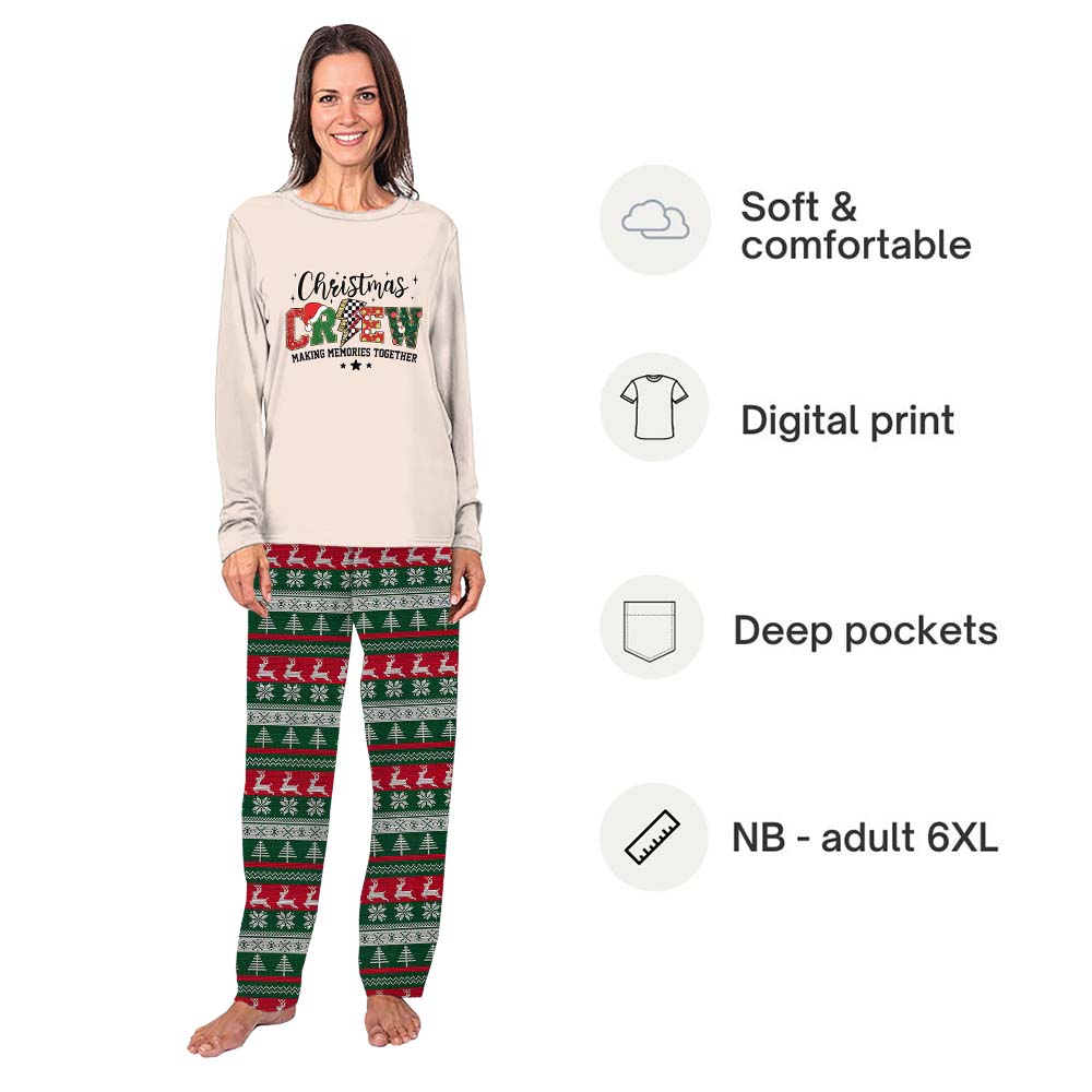 Ugly Christmas Crew Matching Pajamas All Sizes For Ultimate Comfy Ugly Christmas Crew Matching Pajamas All Sizes For Ultimate Comfy