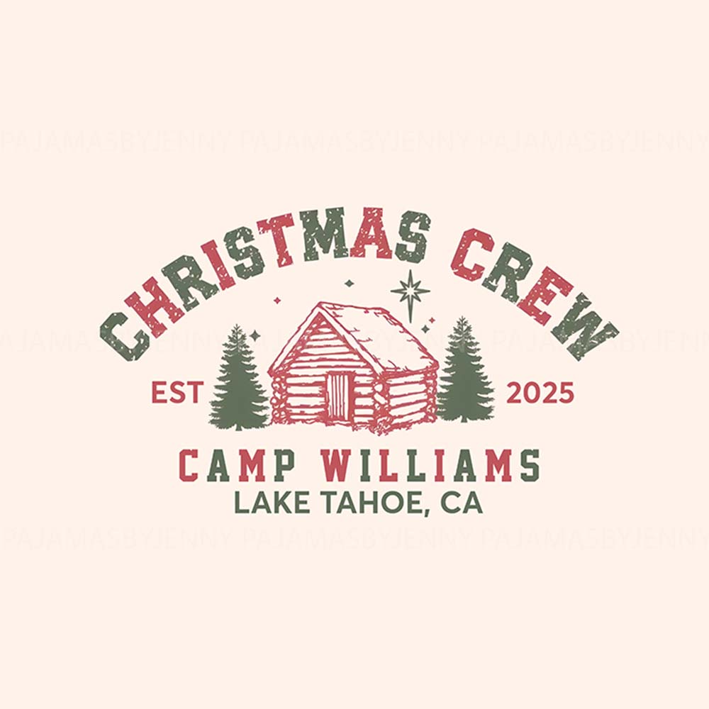 Personalized Camping Christmas Crew Family Pajamas All Sizes Personalized Camping Christmas Crew Family Pajamas All Sizes