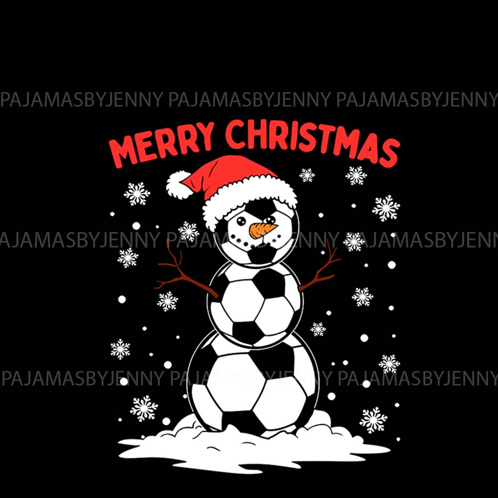 Soccer Snowman Ugly Matching Christmas Pajamas With Plus Size Soccer Snowman Ugly Matching Christmas Pajamas With Plus Size