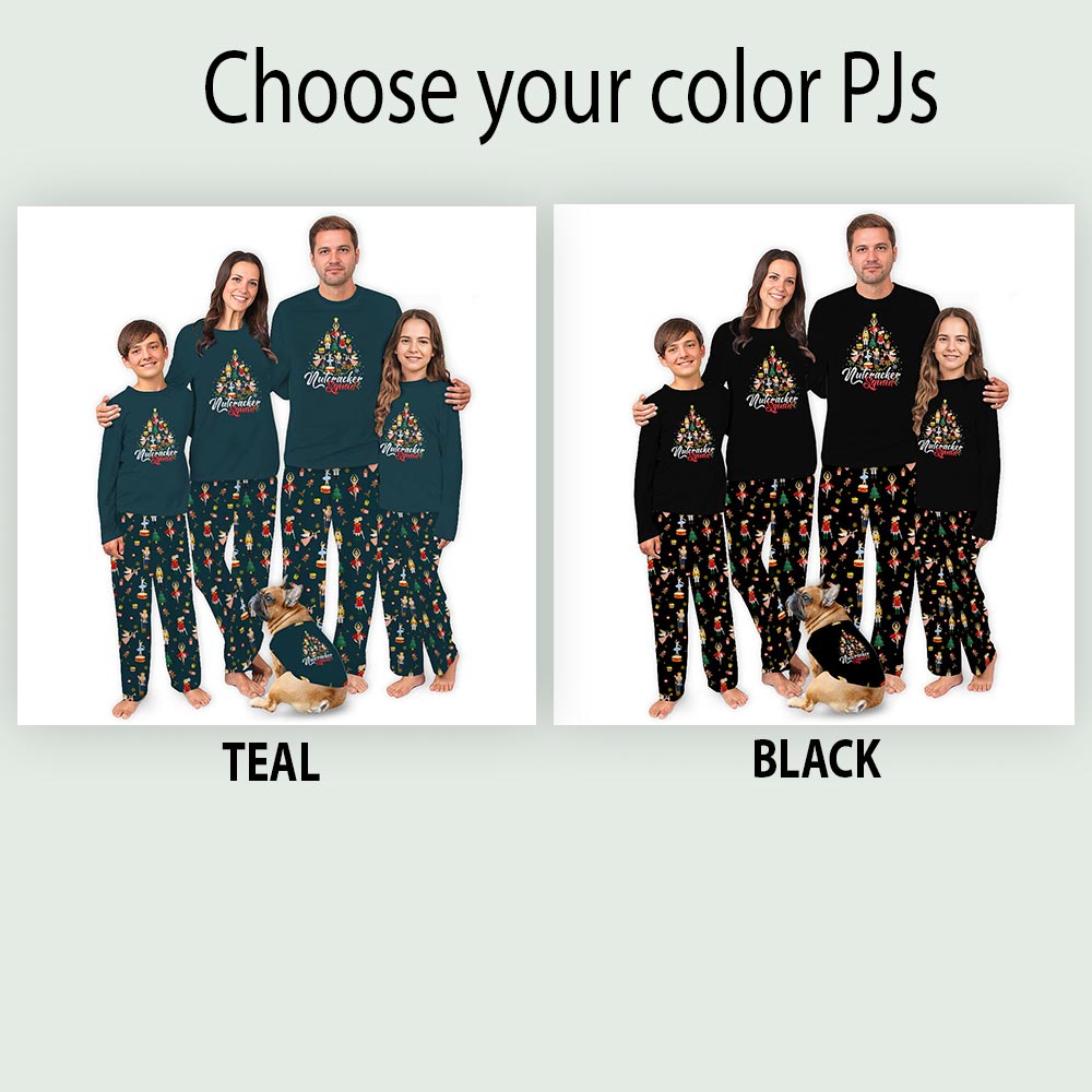 Funny Nutcracker Squad Xmas Tree Jammies For Family Funny Nutcracker Squad Xmas Tree Jammies For Family