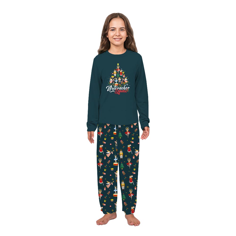 Funny Nutcracker Squad Xmas Tree Jammies For Family Funny Nutcracker Squad Xmas Tree Jammies For Family