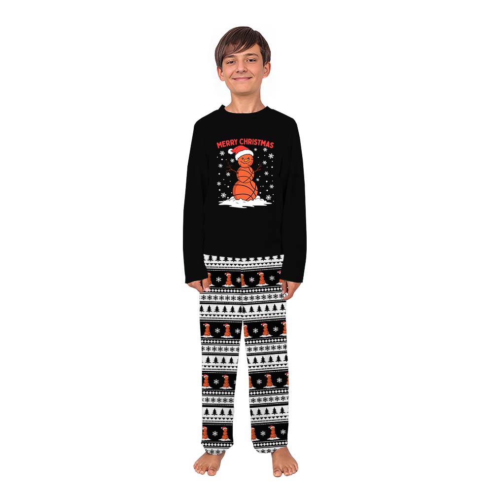 Basketball Snowman Ugly Christmas Pajamas All Sizes Basketball Snowman Ugly Christmas Pajamas All Sizes