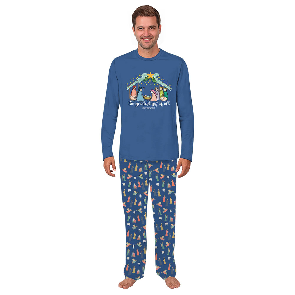 Christian Christmas Matching Christmas Pjs For Family And Dog