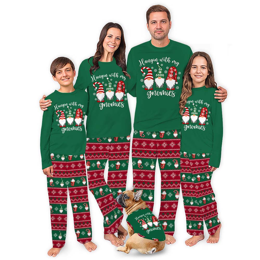 Christmas With My Gnomies Pajamas All Sizes Christmas With My Gnomies Pajamas All Sizes