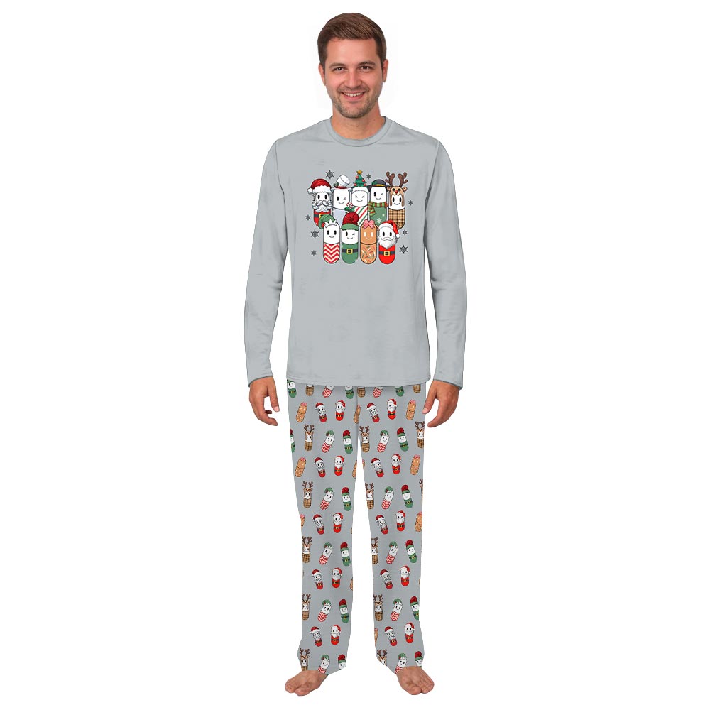 Funny Pharmacy Nursing Matching Christmas PJs With Dogs Funny Pharmacy Nursing Matching Christmas PJs With Dogs