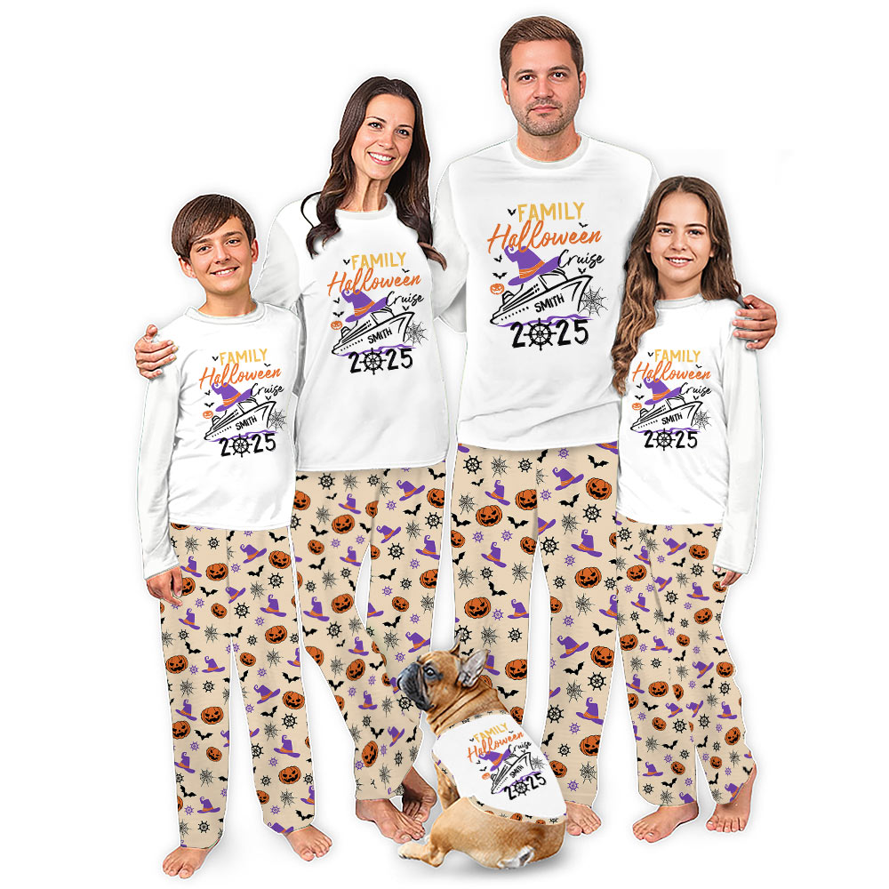 Name Personalized Family Halloween Cruise Matching Family Pjs Name Personalized Family Halloween Cruise Matching Family Pjs
