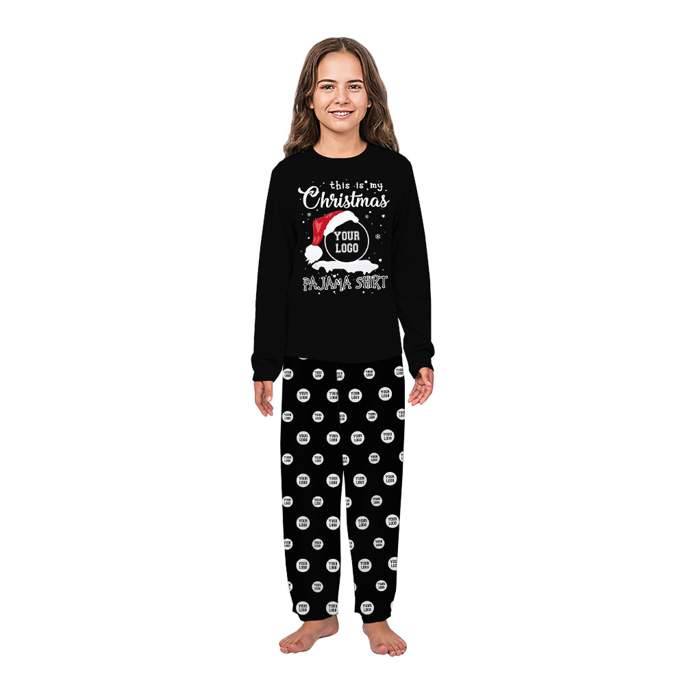 Custom Logo With Funny Sayings This Is My Christmas Pajama Shirt Custom Logo With Funny Sayings This Is My Christmas Pajama Shirt