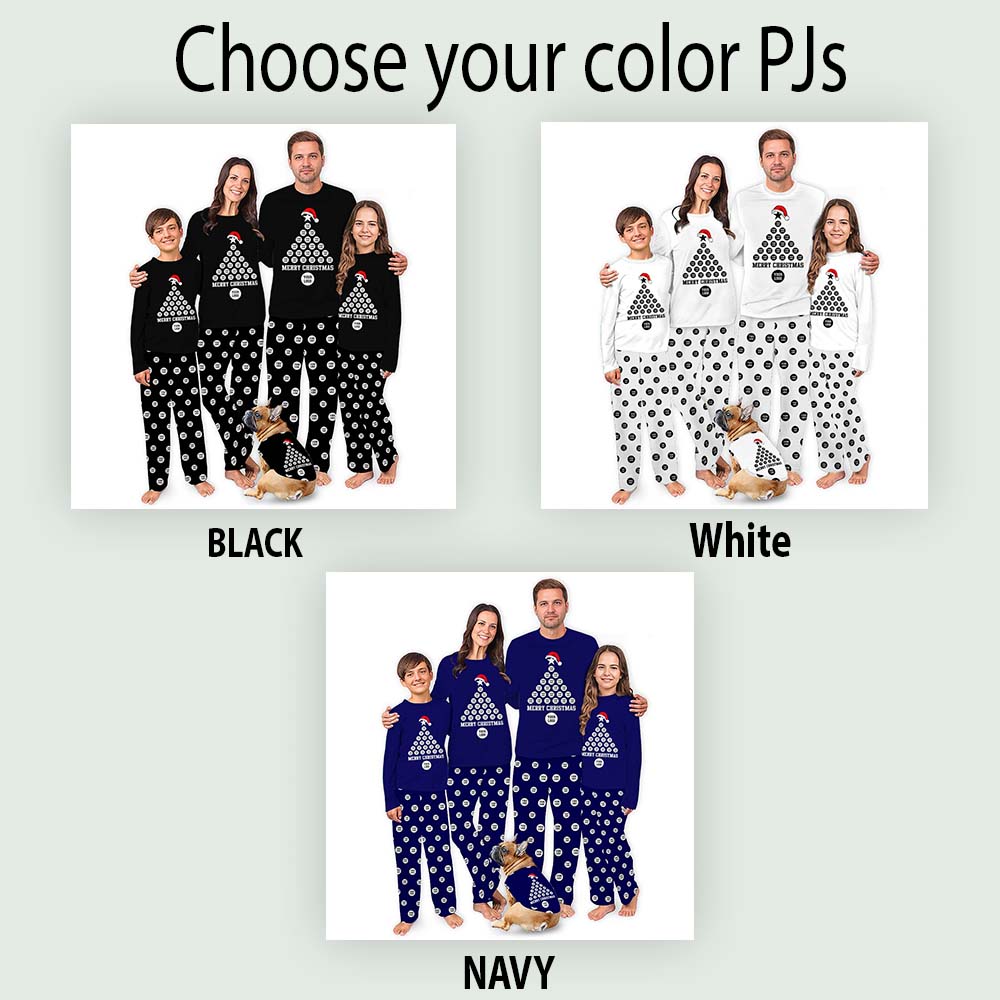 Custom Logo Matching Christmas Pajamas With Sizes For The Whole Crew Custom Logo Matching Christmas Pajamas With Sizes For The Whole Crew