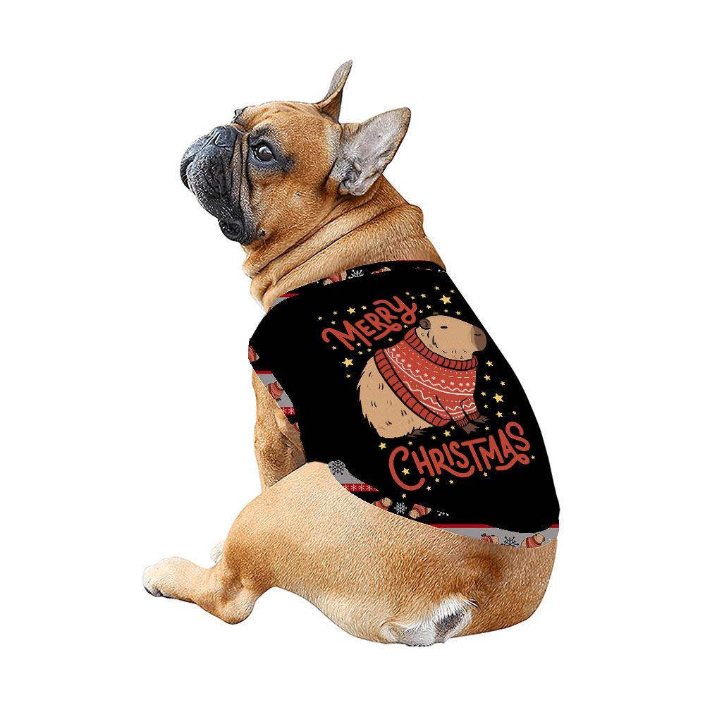 Cute Capybara Merry Christmas Matching Family Jammies Cute Capybara Merry Christmas Matching Family Jammies