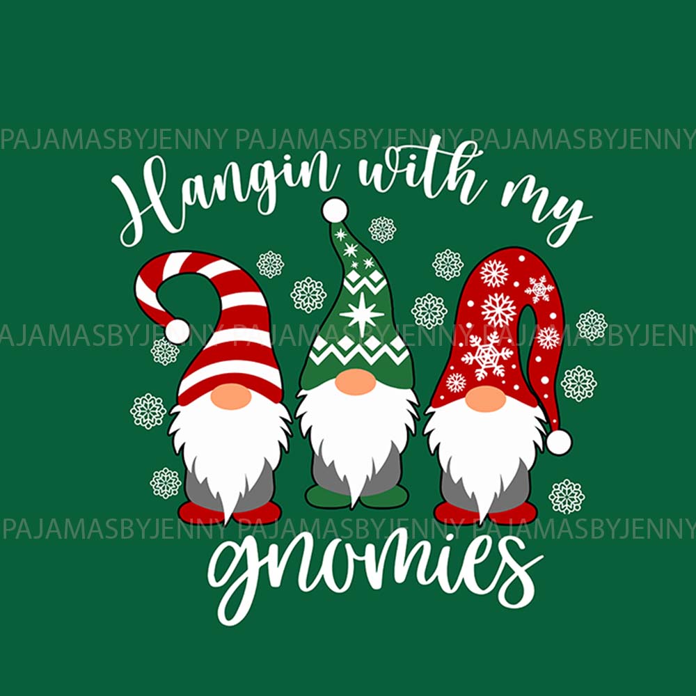 Christmas With My Gnomies Pajamas All Sizes Christmas With My Gnomies Pajamas All Sizes