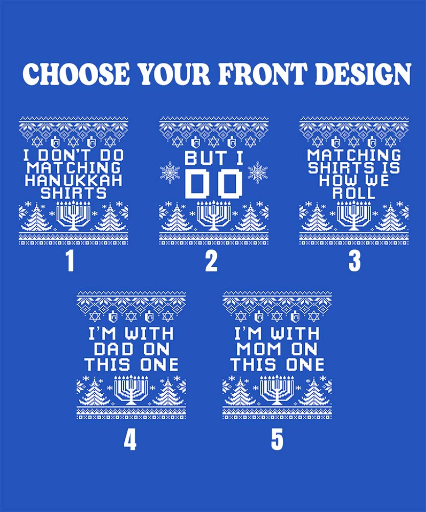 Personalized Hanukkah Matching Family Pajamas With Pockets Personalized Hanukkah Matching Family Pajamas With Pockets