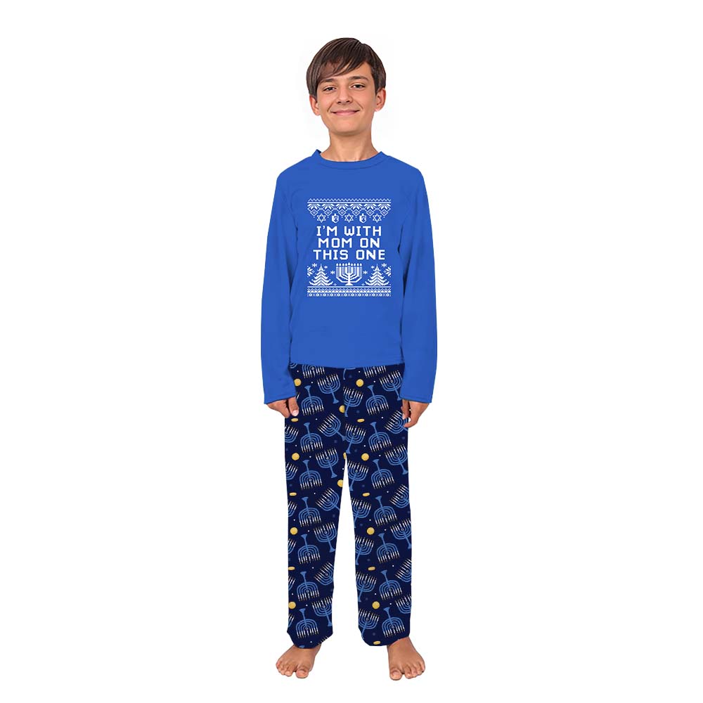 Personalized Hanukkah Matching Family Pajamas With Pockets Personalized Hanukkah Matching Family Pajamas With Pockets