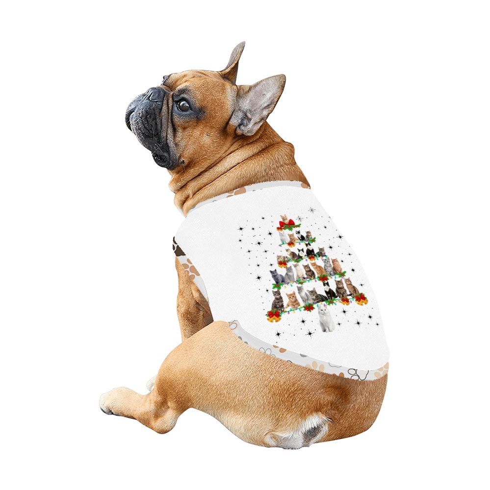 Funny Christmas Tree Cat Tee Holiday Family Pajamas Funny Christmas Tree Cat Tee Holiday Family Pajamas