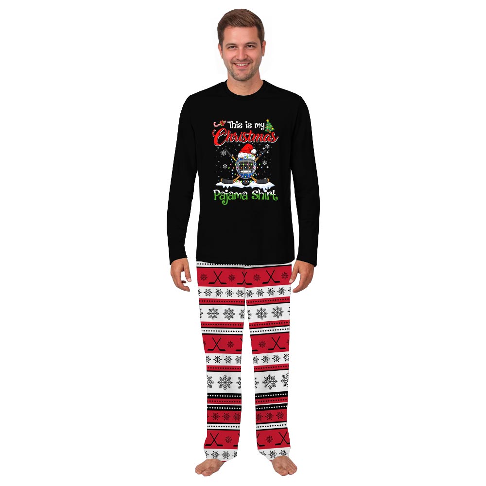 This Is My Ice Hockey Christmas Pj for Christmas Family This Is My Ice Hockey Christmas Pj for Christmas Family