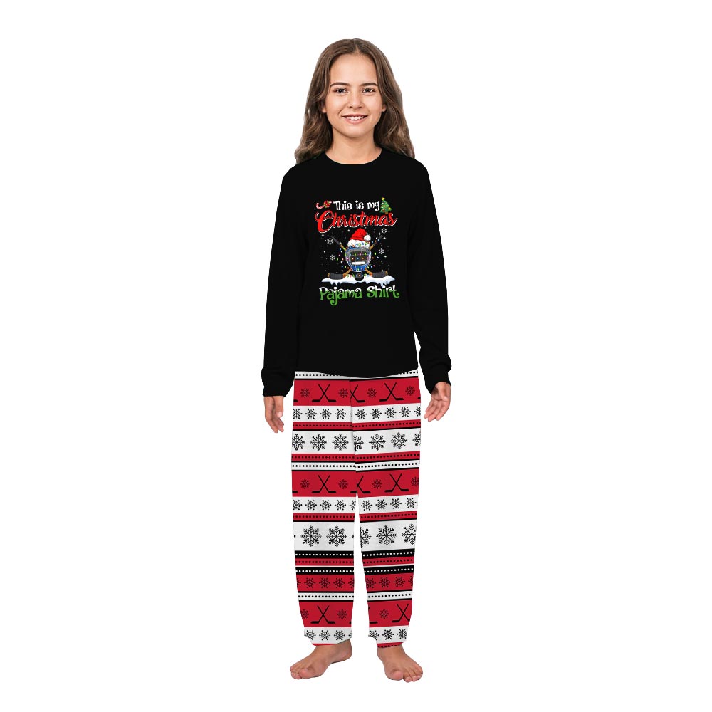 This Is My Ice Hockey Christmas Pj for Christmas Family This Is My Ice Hockey Christmas Pj for Christmas Family