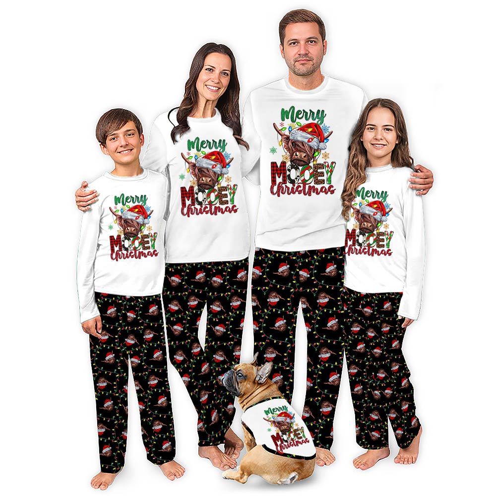 Mooey Christmas Pajamas All Sizes Mooey Christmas Pajamas All Sizes