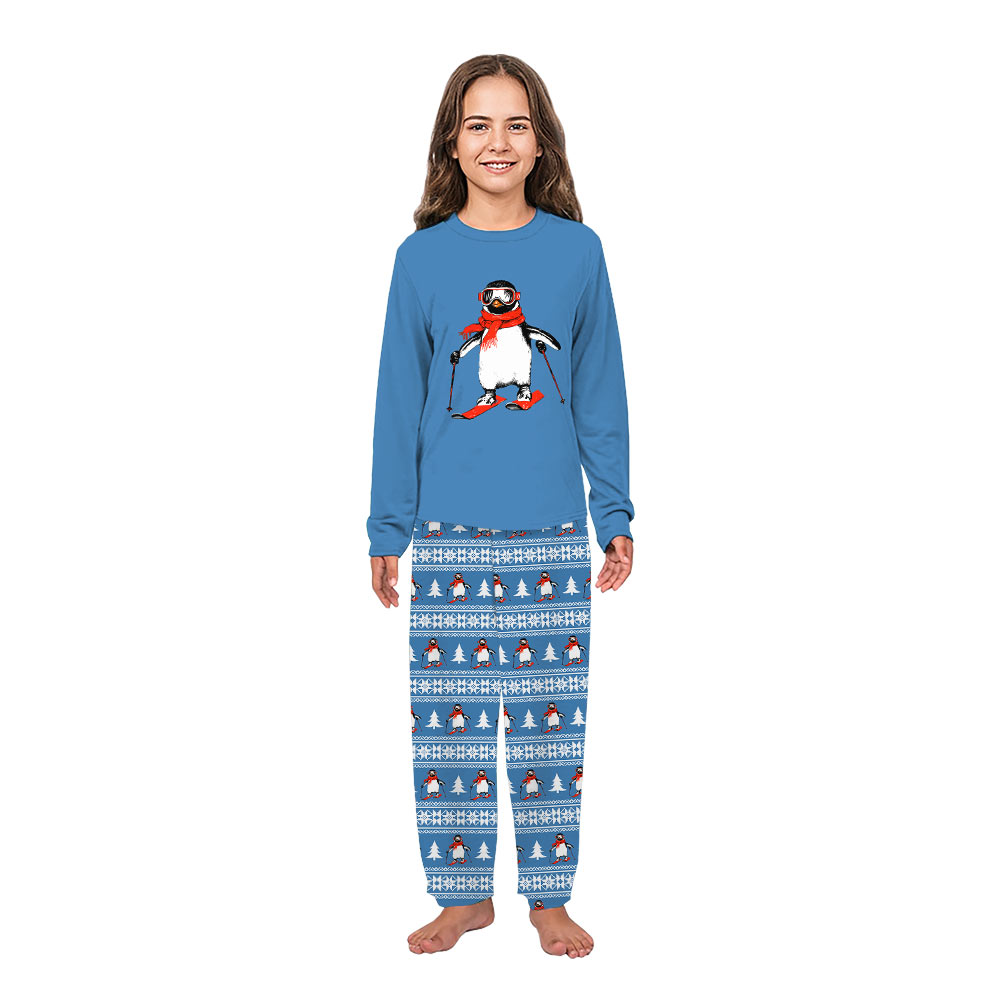 Funny Penguin Christmas Pajamas Matching Family And Dog Funny Penguin Christmas Pajamas Matching Family And Dog