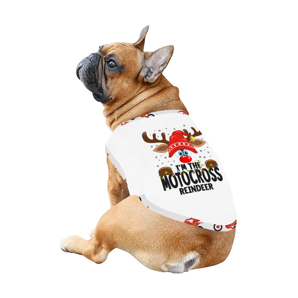 Cute Motocross Reindeer Family Christmas Pajamas Cute Motocross Reindeer Family Christmas Pajamas