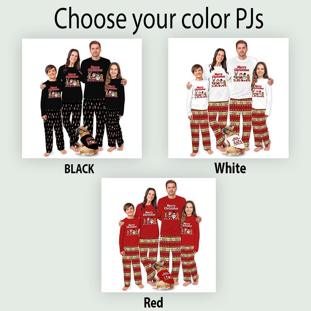 Cute Family Pajamas For Christmas With Pockets Cute Family Pajamas For Christmas With Pockets