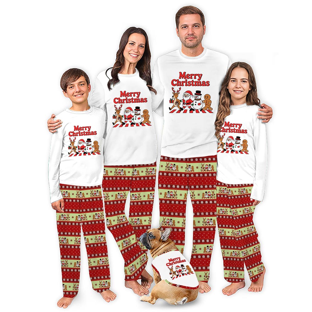 Cute Family Pajamas For Christmas With Pockets Cute Family Pajamas For Christmas With Pockets