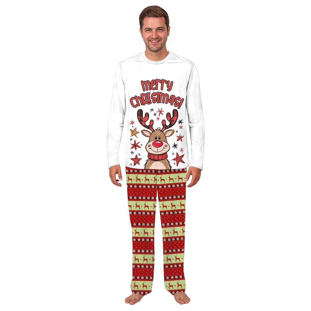 Ugly Matching Christmas Pajamas Reindeer All Sizes Ugly Matching Christmas Pajamas Reindeer All Sizes